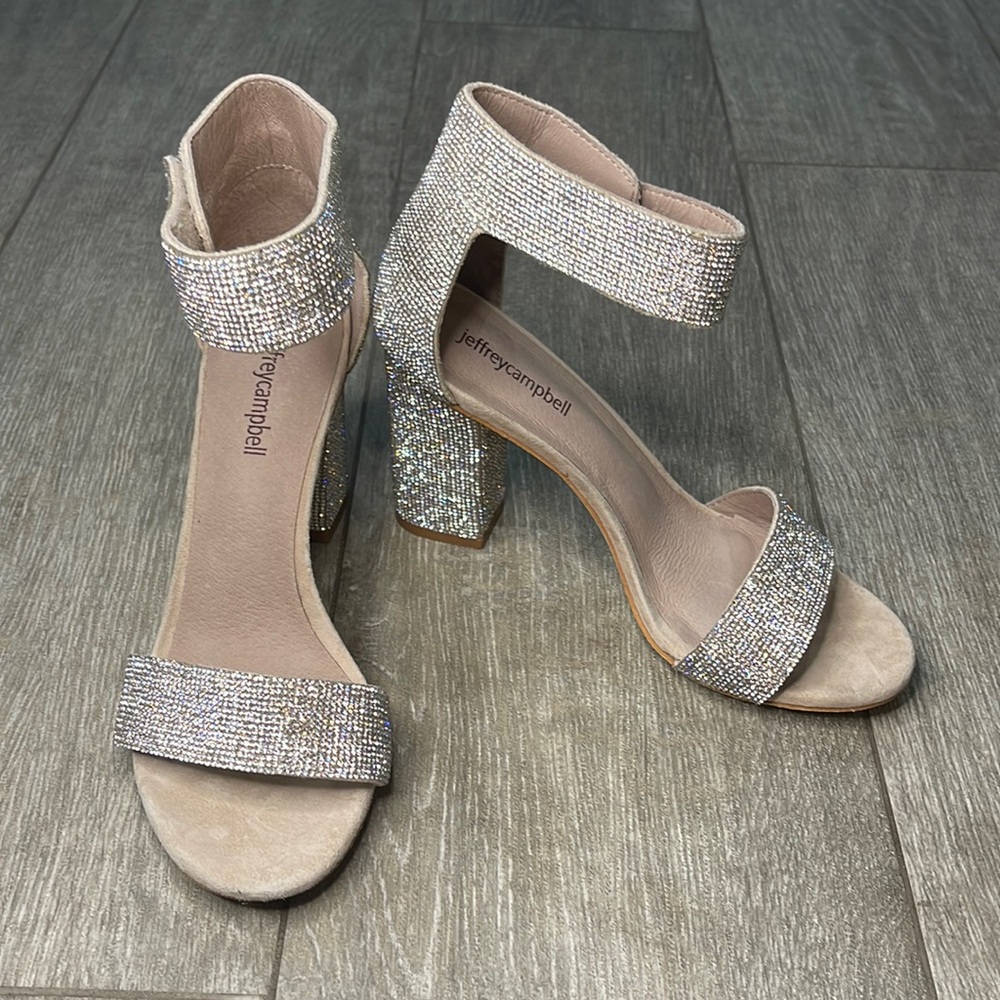 COPY - Jeffrey Campbell Rhinestone heels | SIZE 8